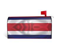 Flag of Hawaii American It is a Waterproof Fabric Mailbox Cover with a Print on one Side and a Curved Opening on one Side.