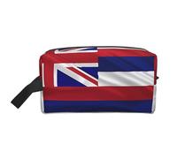 Flag of Hawaii American Multifunctional Travel Toiletry Bag Daily and Fitness Storage Bag for Cosmetics Stationery and More
