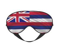 Flag of Hawaii American Night Mask Soft Reversible Eye Cover Adjustable Strap Light Blocking Comfortable Rest