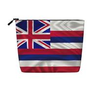 Flag of Hawaii American Print Makeup Bag, Toiletry Organizer,One Pack for Multiple Daily Uses, Business Trip Companion