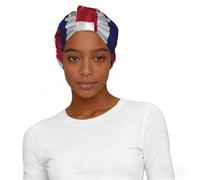 Flag of Hawaii American Print Modern Head Wrap for Women Soft Elastic Turban Printed One Size Comfortable