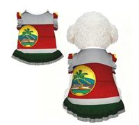 Flag of Hawaii American Print Pet Breathable Sleeveless Skirt M