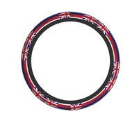 Flag of Hawaii American Printed elastic steering wheel cover Durable, soft and thick, suitable for cars, SUVs and trucks, etc.