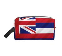 Flag of Hawaii American Storage Bag Toiletry Bag Cosmetic Bag Stationery Bag Travel Bag Daily Storage Bag