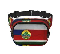 Flag of Hawaii American Zipper Fanny Pack, Crossbody Bags with Adjustable Strap for Jogging, Cycling