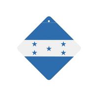 Flag Of Honduras Car Air Fresheners Cards - 6 Pieces,Cardstock Scented Decor For Cars,Bedrooms, Closets