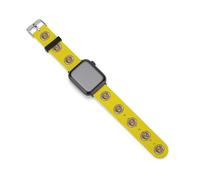 Flag of Honolulu Printed Silicone Watch Band Compatible with IWatch Waterproof Soft Replacement Strap 38mm/40mm