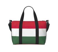 Flag of Hungary Duffel Bags for Traveling - Lightweight Personal Item Travel Bags, Gym Bags for Men and Women, Black, One Size