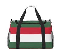 Flag of Hungary It is a hand-held crossbody travel bag with large capacity and multi-functions, a must-have for outdoor travel