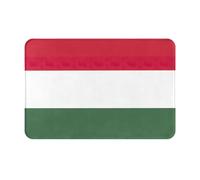 Flag of Hungary Print Ultra Thin Door Mat,Rug Perfect for Indoor Front Door,Back Door,Patio and Entryway