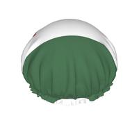Flag Of Hungary Shower Caps For Women, Elastic And Reusable Bath Caps, Double Waterproof Layers Shower Cap, Bathing Shower Caps