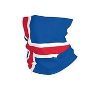 Flag Of Iceland Women Men Snoods Windproof Bandana Soft Neck Warmer For Cold Weather Hiking Outdoor Sport