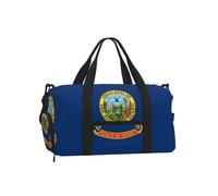Flag of Idaho Sports Duffel Bag-Weekender with Shoe Compartment