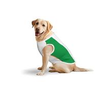 Flag of Irish Dog Pure Cotton Tshirts for Medium & Large Dogs,Breathable Stretchy Tank Top Sleeveless Vest Tee Shirt