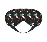 Flag of Italy Map 1 Flag of Italy Map Sleep Masks Adjustable Strap Soft Eye Mask for Women Men Travel Work Home