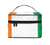 Flag of Ivory Coast Cosmetic Bag.Fashionwomenâ€™s Printed Cosmetic Bag, Large Toiletry Organiser for Travel