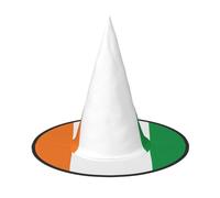 Flag of Ivory Coast Halloween Witch Hat 1 Comfortable And Durable Suitable For Party Role Play And Carnival
