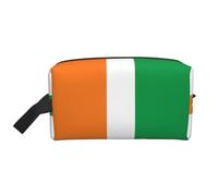 Flag of Ivory Coast Portable Large-Capacity Double-Sided Printed Travel Toiletry Storage Bag, a Must-Have for Travel.