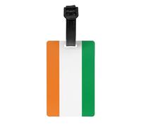 Flag of Ivory Coast Printed Anti-Lost Luggage Tags Luggage Tags Suitable for Suitcases Backpacks and Golf Bags