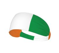 Flag of Ivory Coast Printed Elastic Sports Headband â€“ Ideal for running, tennis, yoga and indoor fitness