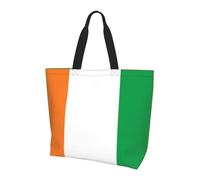 Flag of Ivory Coast Prints Women'S Single-Shoulder Shopping Bag Spacious Stylish Design Perfect For Daily Commutes And Shopping.
