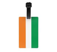 Flag of Ivory Coast Travel Luggage Tags, Removable Children's School Bags, briefcases, Sports Bag Tags, Golf Bag Privacy Labels