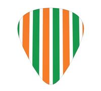 Flag of Ivory Coast Wear-resistant guitar picks for guitar, bass, electric guitar, ukulele, thin, medium, heavy, 12-piece guitar picks