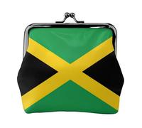 Flag Of Jamaica Coin Purses, Change Purse Wallets, For Festivals And Special Occasions, Black, One Size, Art Deco