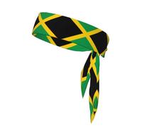 Flag of Jamaica Headbands,Sports Head Tie,Headband for Men and Women,Hair Band for Running, Workout, Football