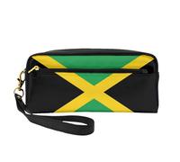 Flag of Jamaica Makeup Bag Travel Cosmetic Bag,Make Up Bags for Women Makeup Organizer Case,Travel Essentials