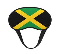 Flag of Jamaica Print Sleep Mask Soft Cover Eye No Pressure for Sleeping, Eye Masks for Side Sleepers