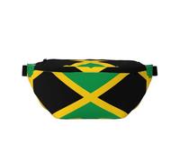 Flag of Jamaica Versatile Running Waist Pack Lightweight Breathable and Adjustable for Travel Cycling and Everyday Use