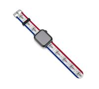 Flag of Kan-Sas City, Missouri Funny Silicone Watch Band | Soft Replacement Wrist Bands Compatible with iWatch 38mm 40mm 42mm 44mm