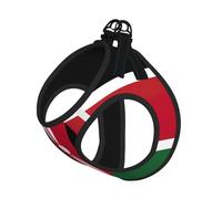 Flag Of Kenya Print Dog Harness,Pet Leash Vest,Adjustable And Reflective Vest,For Small To Medium Dogs