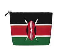 Flag of Kenya Print Toiletry Bag Cosmetic Bag Large Capacity Travel Makeup Bag for Women for Daily Use Travel
