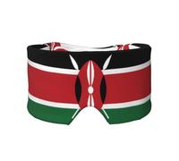 Flag of Kenya Printed Sleep Eye and Ear Masks (26.8Ã-4.3 inches) Suitable for Travel, Yoga, Deep Rest Indoor and Outdoor