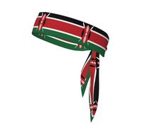 Flag of Kenya Sports headband for outdoor running, mountain climbing and cycling forehead protection
