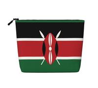 Flag of Kenya Waterproof Large Capacity with Zipper Travel Business Trip Home Multifunctional Makeup Bag Storage Bag Coin Purse