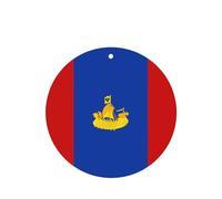 Flag Of Kostroma Car Air Fresheners Cards - 6 Pieces,Cardstock Scented Decor For Cars,Bedrooms, Closets