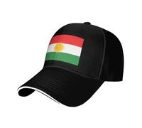 Flag of Kurdistan Men Women Dad-Cap Lightweight Snapback-Cap Adjustable Duck Tongue Cap for Fishing Sport Golf