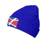 Flag of Lafayette, Louisiana Men Women Fisherman Beanie Cuffed Beanie Hat Lightweight Trawler Cap for Running Cycling Camping