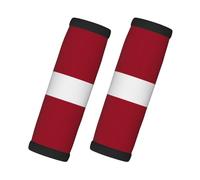 Flag of Latvia Luggage Handle Grips 2 Packs, Neoprene Travel Suitcase Sleeve Wrap for Easy Identification