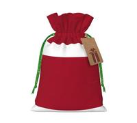 Flag of Latvia Print Christmas Bags with Drawstrings, Christmas Treat Pouches, Party Favor Bags S