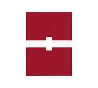 Flag of Latvia Printed Decorative Switch Covers-Durable Single and Double Socket Plates for Light SwitchesStyle T