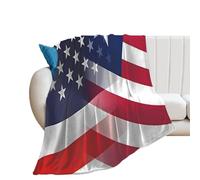 Flag of Liberia And U.S. Soft Flannel Blanket 250g Large Bed Blankets Lightweight Carpet for Sofa Couch Bed 60"*80"（150 * 200cm）