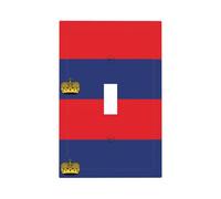 Flag of Liechtenstein Printed Decorative Switch Covers-Durable Single and Double Socket Plates for Light SwitchesStyle T