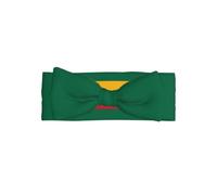 Flag of Lithuania Baby Bow Headband-Soft Stretchy for 0-6 Months