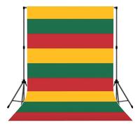Flag Of Lithuania Print Photography Backdrop 5x7ft Photo Backdrop Curtain Washable Photography Background For Studio