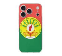 Flag of Madagascar National Emblem Compatible with iPhone 17/17 Air/17 Pro/17 Pro Max TPU Phone Case Slim Phone Protective Cover