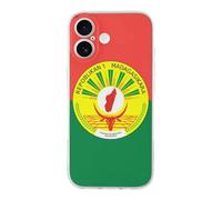 Flag of Madagascar National Emblem Compatible with iPhone 17/17 Air/17 Pro/17 Pro Max TPU Phone Case Slim Phone Protective Cover